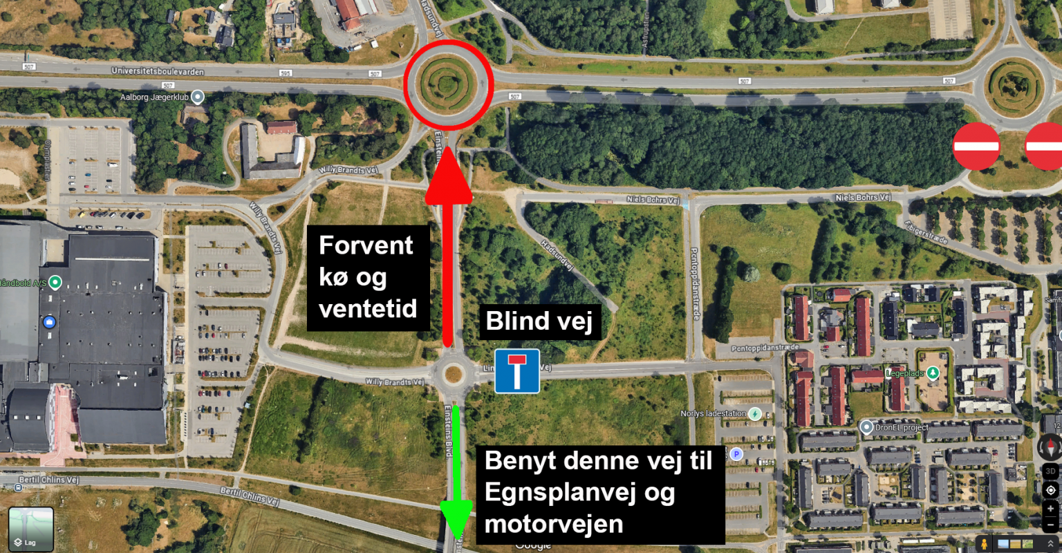 Praktisk information til aftenens kamp mod TTH Holstebro - Aalborg Håndbold