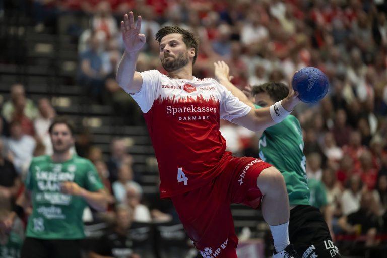 HTH LIGAEN i Sparekassen Danmark Arena
Aalborg Håndbold-Skjern Håndbold Foto: Henrik Hansen