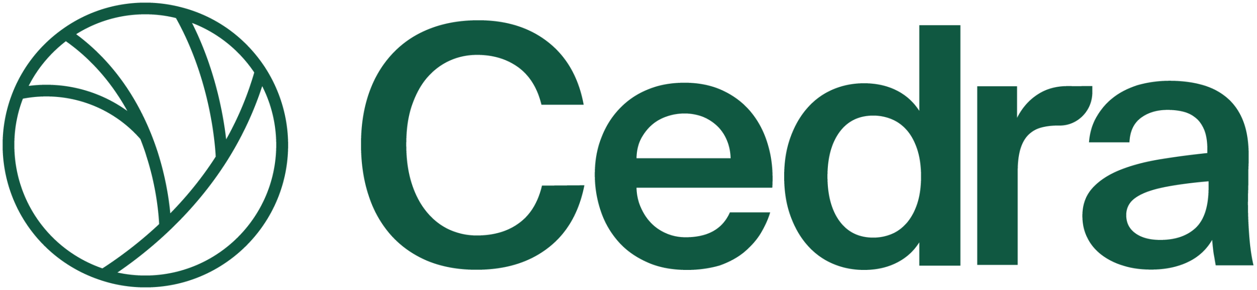 Cedra-Logo RGB Cedragrøn
